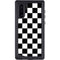 Black and White Checkered Galaxy Note 10 Waterproof Case