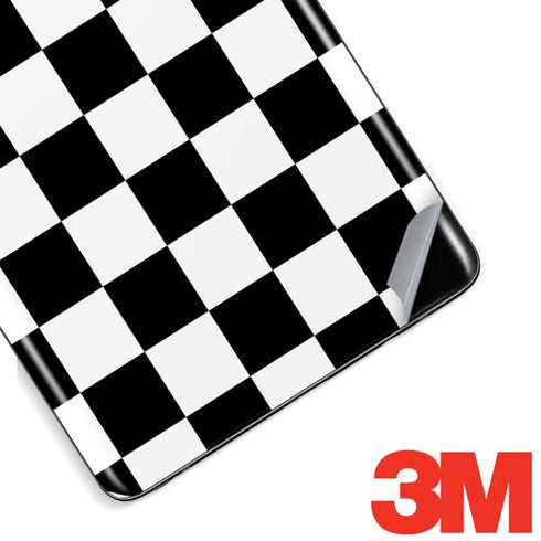 Black and White Checkered Galaxy Note 8 Skin