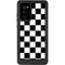 Black and White Checkered Galaxy Note20 5G Waterproof Case
