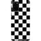 Black and White Checkered Galaxy S20 Plus Pro Case