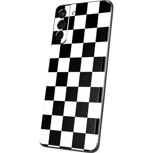 Black and White Checkered Galaxy S21 5G Skin