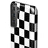 Black and White Checkered Galaxy S21 FE Pro Case