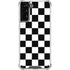 Black and White Checkered Galaxy S21 Plus 5G Clear Case