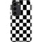 Black and White Checkered Galaxy S23 Pro Case