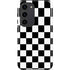 Black and White Checkered Galaxy S23 Pro Case