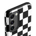 Black and White Checkered Galaxy S23 Pro Case