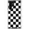 Black and White Checkered Galaxy S24 Ultra Clear Case