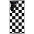Black and White Checkered Galaxy S24 Ultra Clear Case
