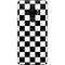 Black and White Checkered Galaxy S9 Plus Skin