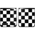 Black and White Checkered Galaxy Z Flip Skin