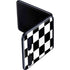 Black and White Checkered Galaxy Z Flip Skin