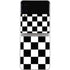 Black and White Checkered Galaxy Z Flip3 5G Skin