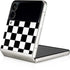 Black and White Checkered Galaxy Z Flip3 5G Skin