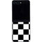 Black and White Checkered Galaxy Z Flip5 5G Skin