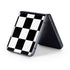 Black and White Checkered Galaxy Z Flip5 5G Skin