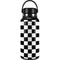 Black and White Checkered Hydro Flask 32oz Wide Mouth Skin