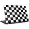Black and White Checkered Dell Inspiron Skin