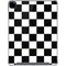 Black and White Checkered iPad Pro 12.9in (2020) Clear Case