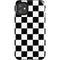 Black and White Checkered iPhone 11 Impact Case