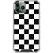 Black and White Checkered iPhone 11 Pro Max Clear Case