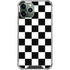 Black and White Checkered iPhone 11 Pro Max Clear Case