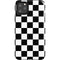 Black and White Checkered iPhone 11 Pro Max Impact Case