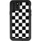 Black and White Checkered iPhone 11 Pro Waterproof Case
