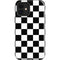 Black and White Checkered iPhone 12 Impact Case