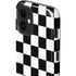 Black and White Checkered iPhone 12 Impact Case
