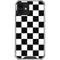 Black and White Checkered iPhone 12 Mini Clear Case