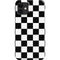Black and White Checkered iPhone 12 Mini Lite Case