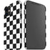 Black and White Checkered iPhone 12 Mini Lite Case