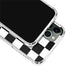 Black and White Checkered iPhone 12 Pro Clear Case