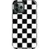 Black and White Checkered iPhone 12 Pro Impact Case