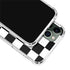 Black and White Checkered iPhone 12 Pro Max Clear Case