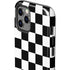 Black and White Checkered iPhone 12 Pro Max Impact Case