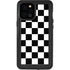 Black and White Checkered iPhone 12 Pro Max Waterproof Case