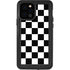 Black and White Checkered iPhone 12 Pro Waterproof Case