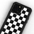Black and White Checkered iPhone 12 Pro Waterproof Case