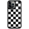 Black and White Checkered iPhone 13 Pro Cargo Case