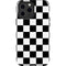 Black and White Checkered iPhone 13 Pro Max Impact Case