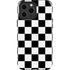 Black and White Checkered iPhone 13 Pro Max Impact Case