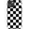 Black and White Checkered iPhone 14 Impact Case