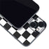 Black and White Checkered iPhone 14 Plus Skin