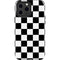 Black and White Checkered iPhone 14 Pro Max Impact Case