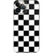 Black and White Checkered iPhone 14 Pro Max Skin