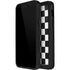 Black and White Checkered iPhone 14 Pro Max Waterproof Case