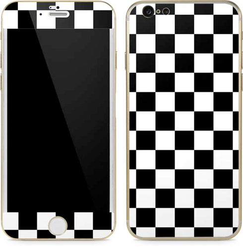 Black and White Checkered iPhone 6/6s Skin