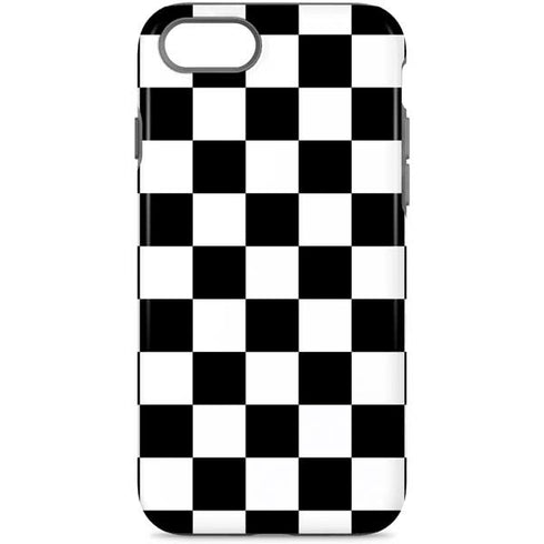Black and White Checkered iPhone 7 Pro Case