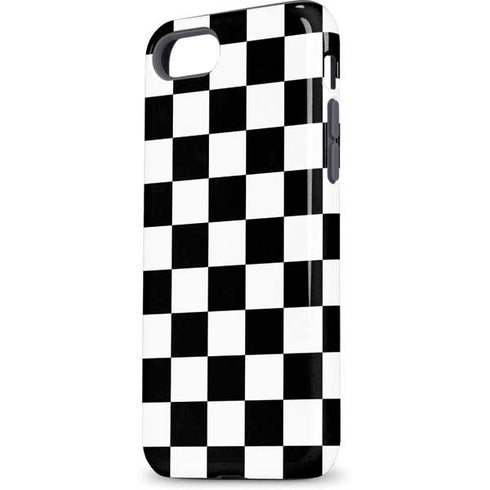 Black and White Checkered iPhone 7 Pro Case